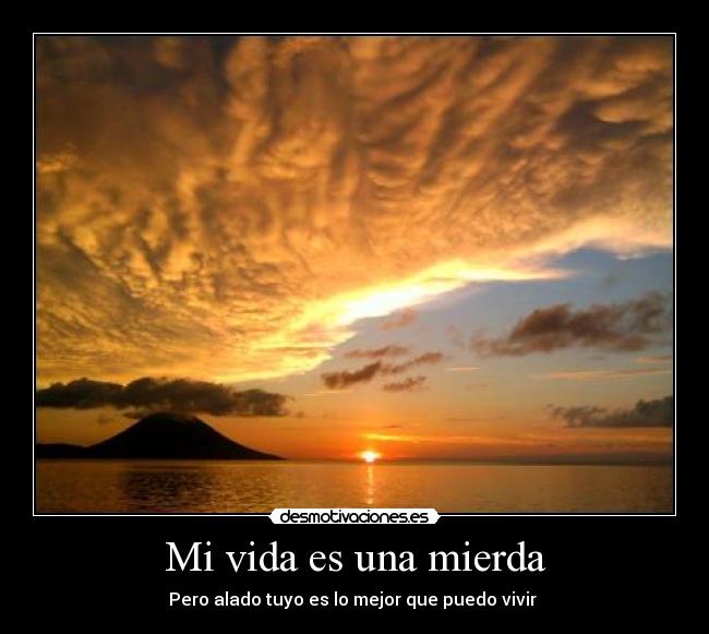 Mi vida es una mierda -