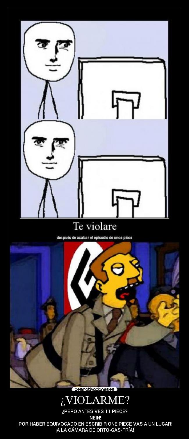 ¿VIOLARME? - 