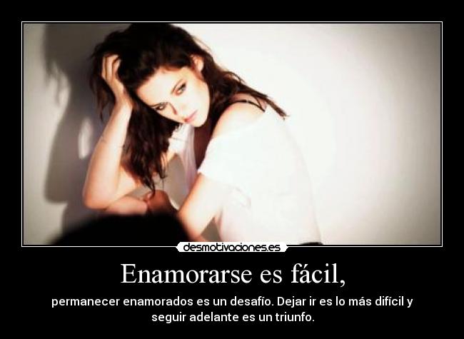 Enamorarse es fácil, - 