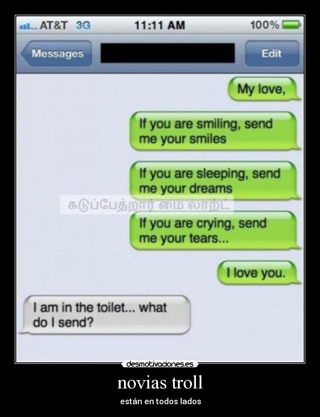 novias troll - están en todos lados