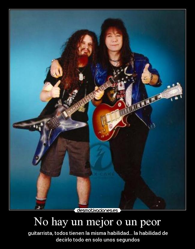 carteles dimebag darrel guitarristas guitarras metal musica rock desmotivaciones