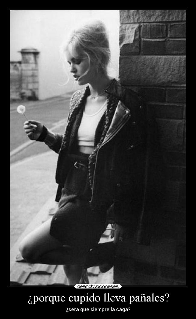 ¿porque cupido lleva pañales? - 