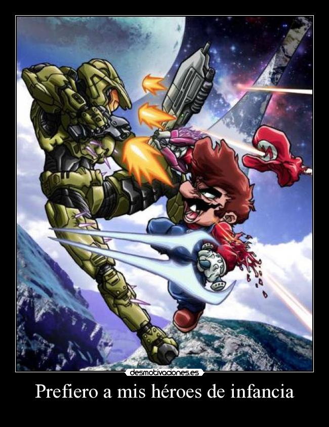 Prefiero a mis héroes de infancia - 