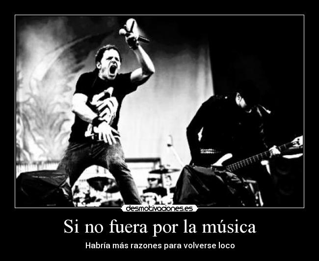 carteles musica pendulum desmotivaciones