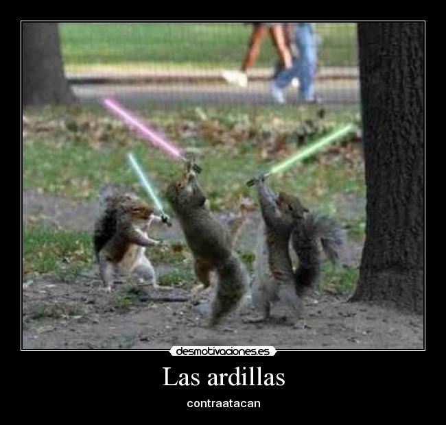 Las ardillas - contraatacan