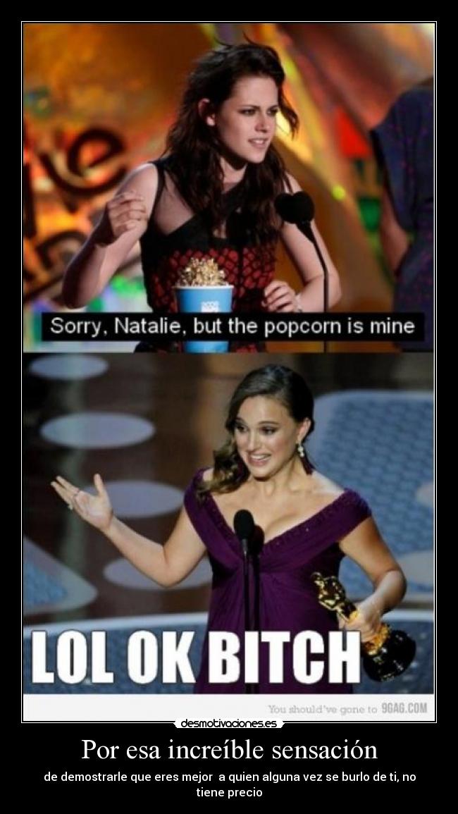 Por esa increíble sensación - 