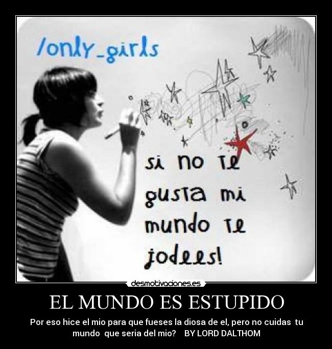 carteles mundo lord darw desmotivaciones