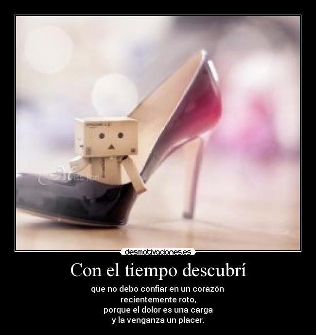 Con el tiempo descubrí - 