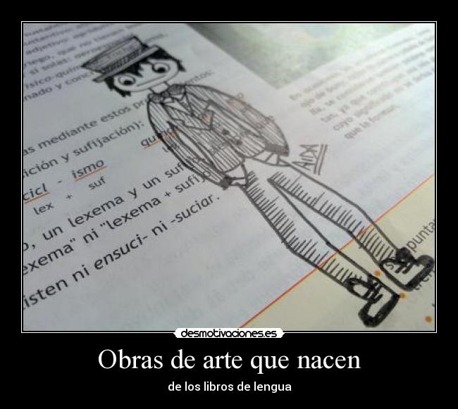 Obras de arte que nacen -