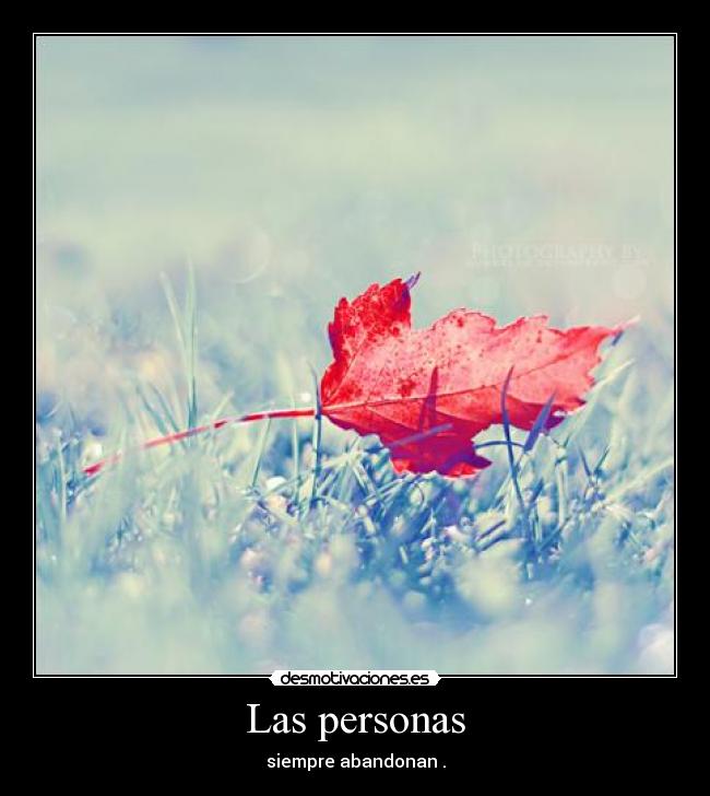 Las personas - 