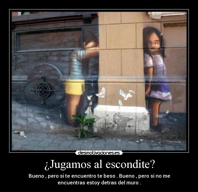 ¿Jugamos al escondite? -