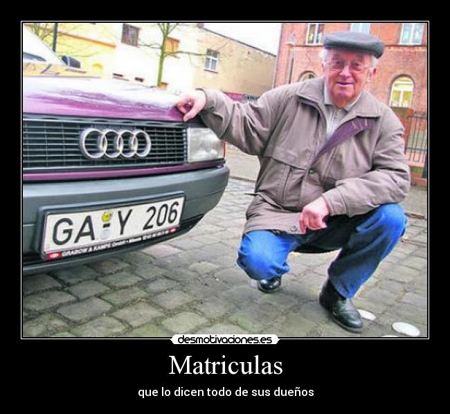 Matriculas -