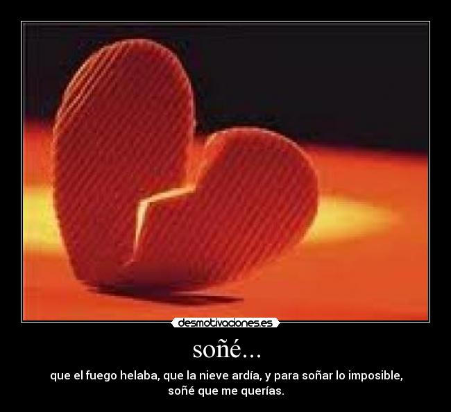 soñé... - 