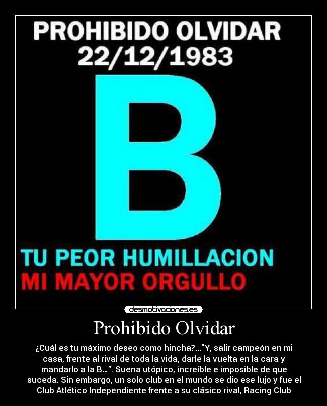 Prohibido Olvidar - 
