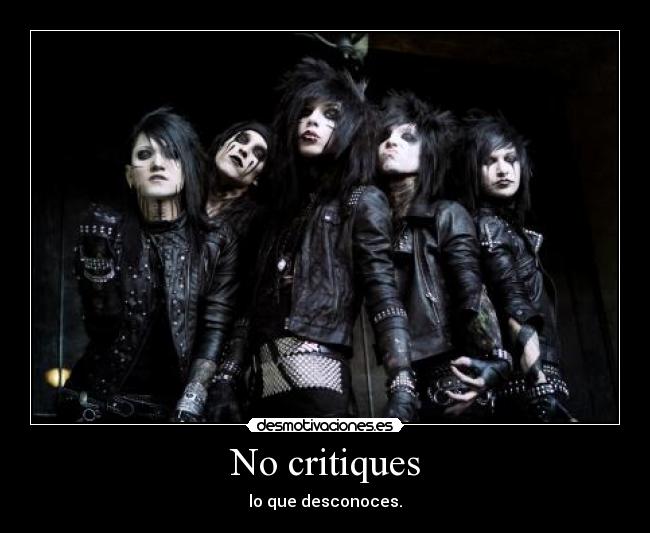 No critiques - 