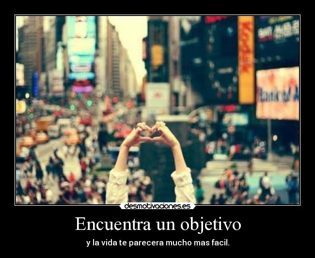 Encuentra un objetivo -