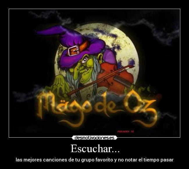 Escuchar... - las mejores canciones de tu grupo favorito y no notar el tiempo pasar