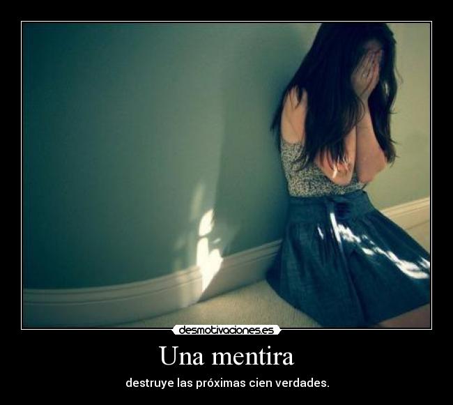 Una mentira - 