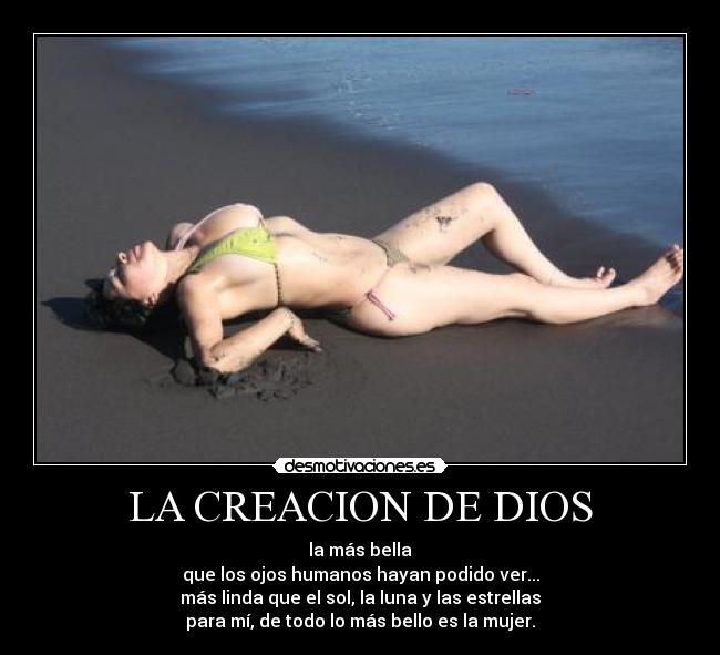 LA CREACION DE DIOS -