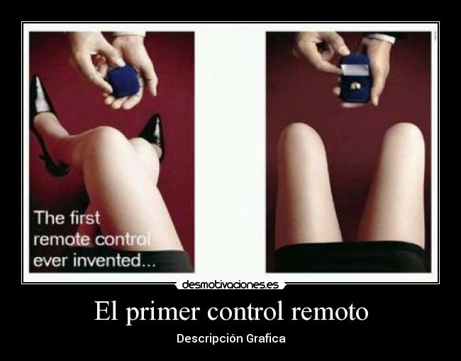 El primer control remoto - Descripción Grafica