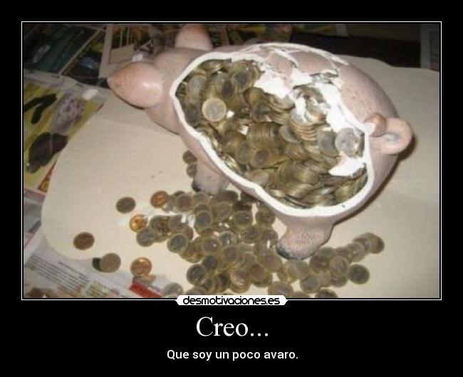 Creo... -