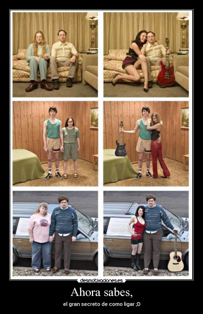Ahora sabes, - el gran secreto de como ligar ;D