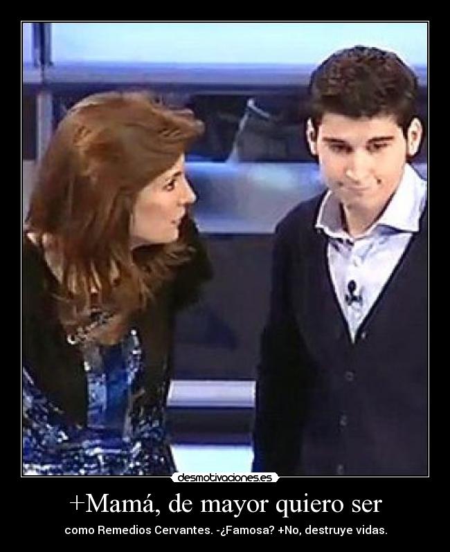 +Mamá, de mayor quiero ser -