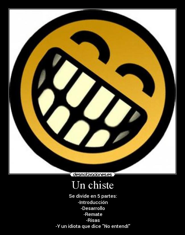 Un chiste -