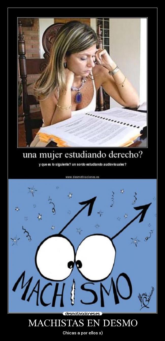 MACHISTAS EN DESMO - 