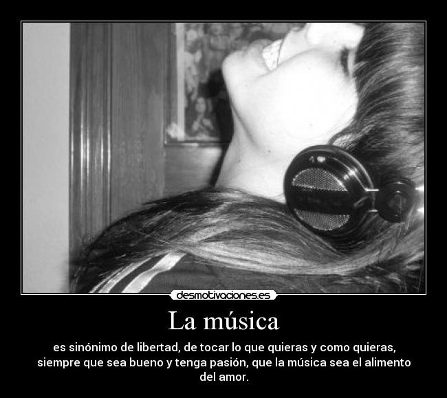 La música -
