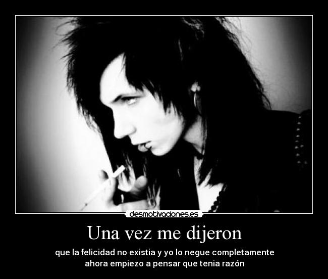 Una vez me dijeron -