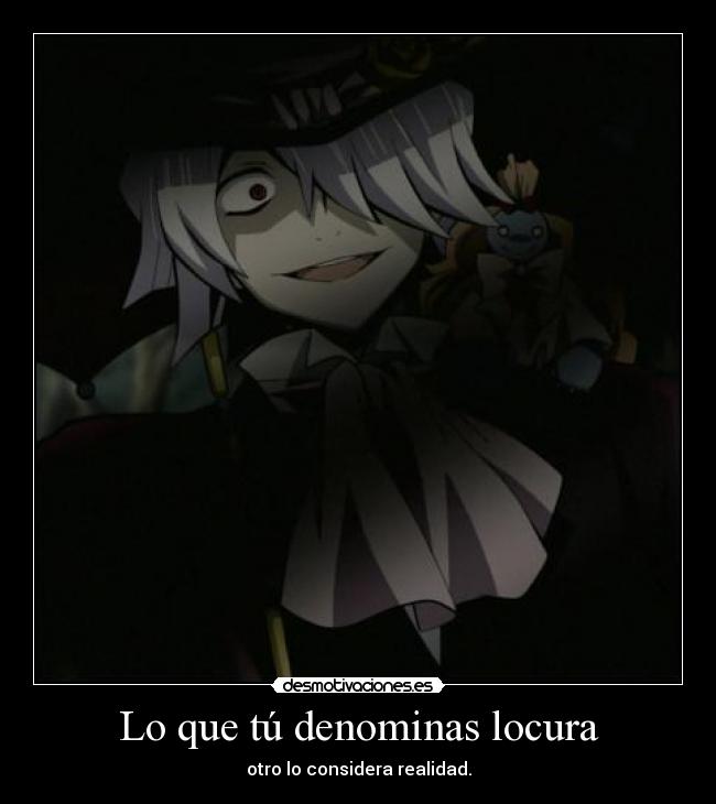 carteles locura pandora hearts break desmotivaciones