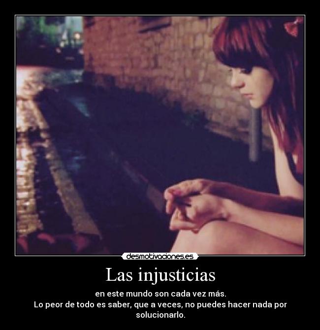 Las injusticias - 