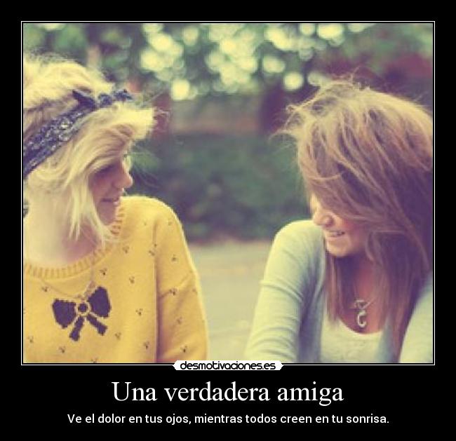 Una verdadera amiga - 
