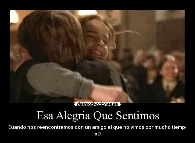 Esa Alegria Que Sentimos -