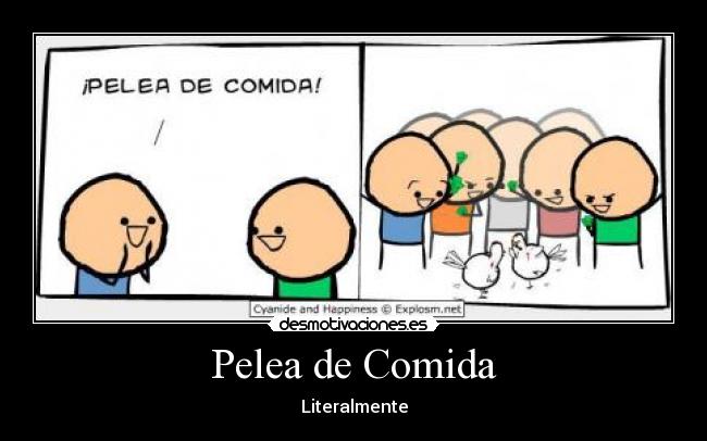 Pelea de Comida -