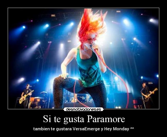 carteles paramore hearth desmotivaciones