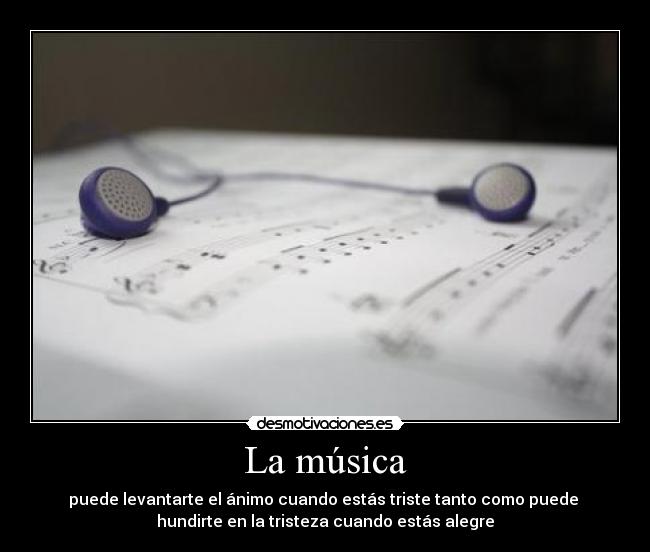 La música -