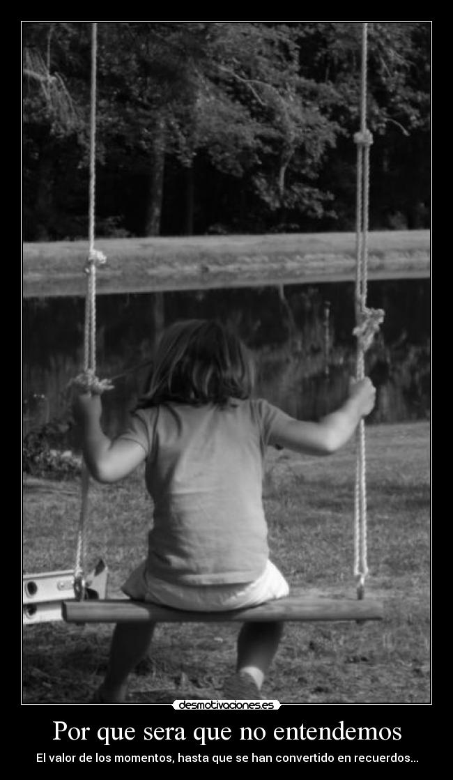 Por que sera que no entendemos - 