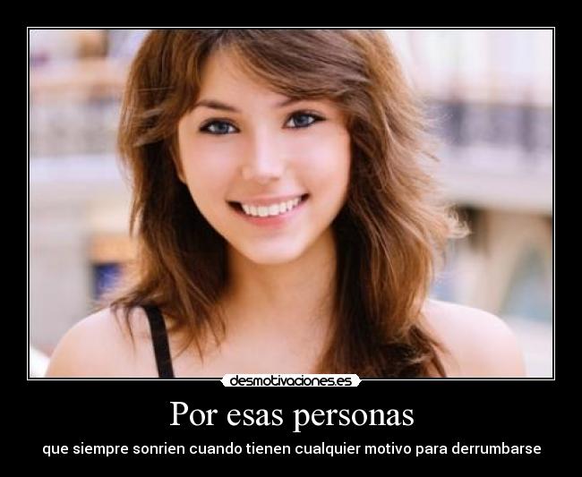 Por esas personas - 