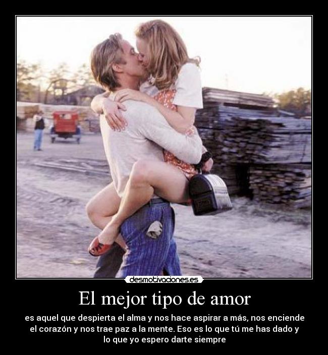 El mejor tipo de amor -