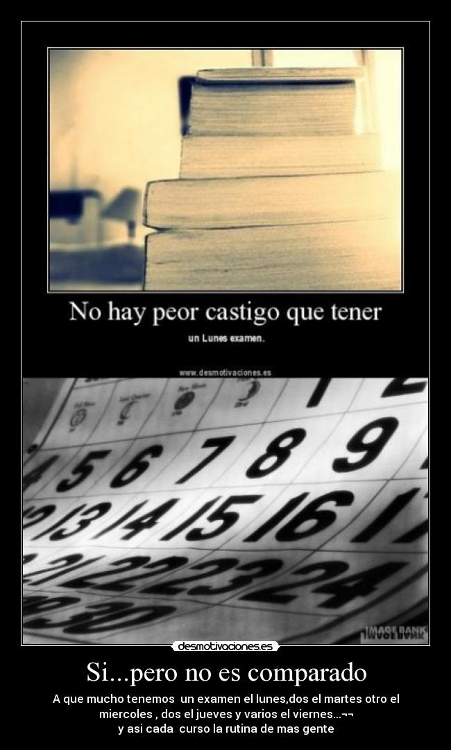 Si...pero no es comparado -