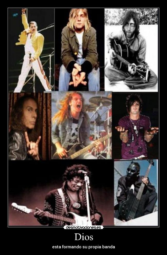 Dios - esta formando su propia banda