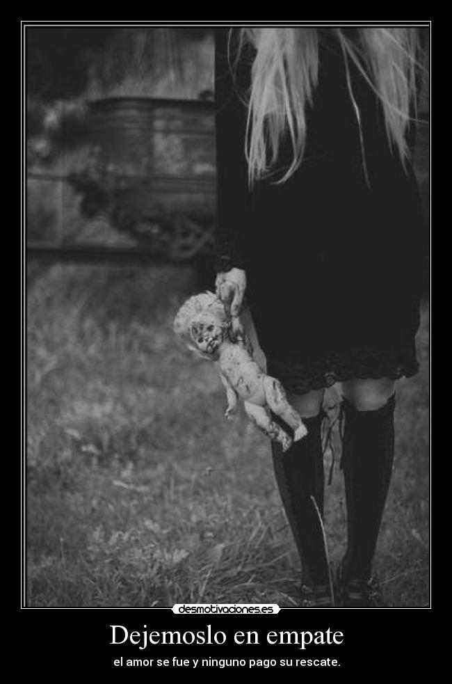 Dejemoslo en empate - 