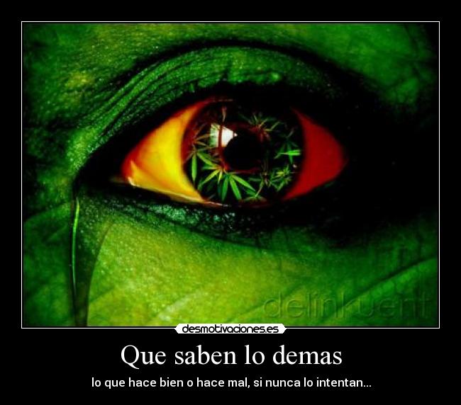 Que saben lo demas -