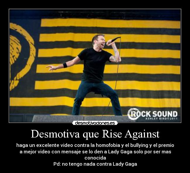 Desmotiva que Rise Against - 