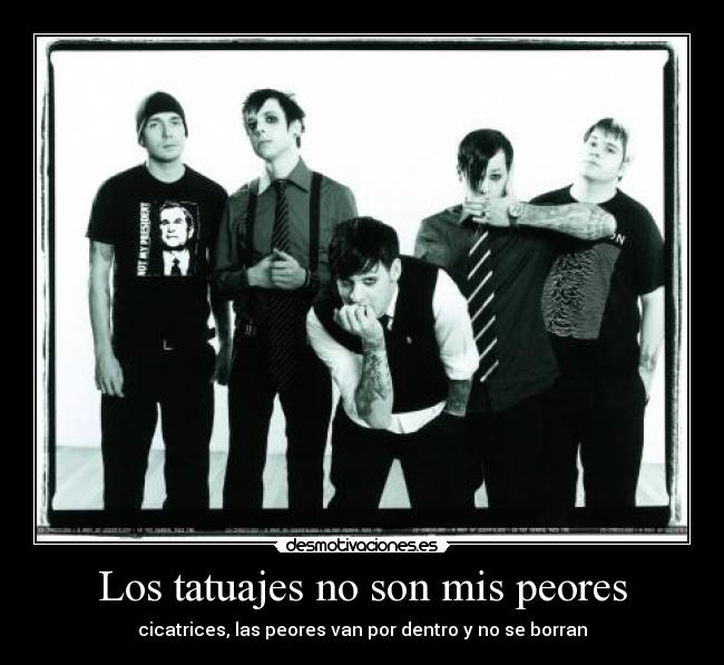 Los tatuajes no son mis peores - 