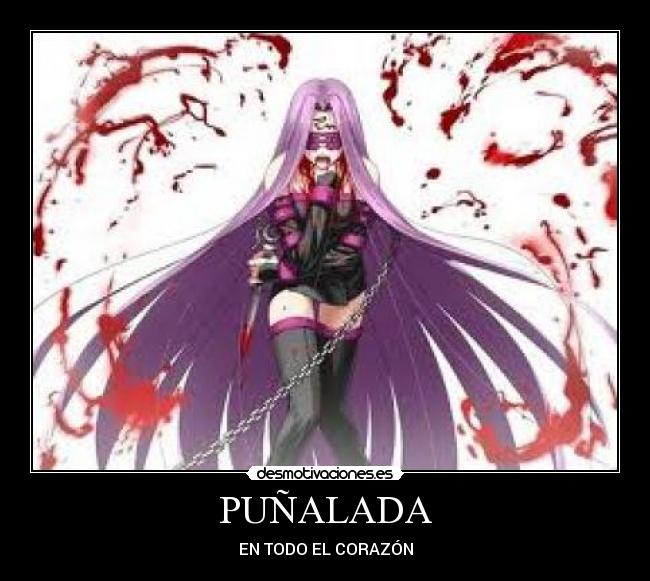 PUÑALADA - EN TODO EL CORAZÓN