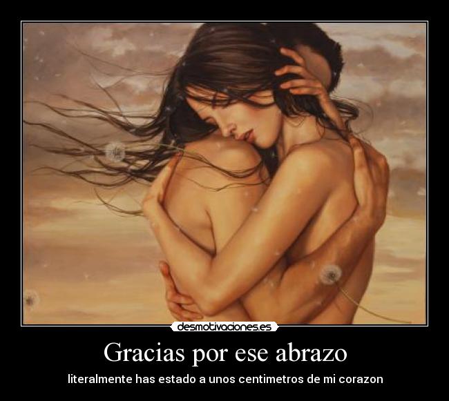 Gracias por ese abrazo - 