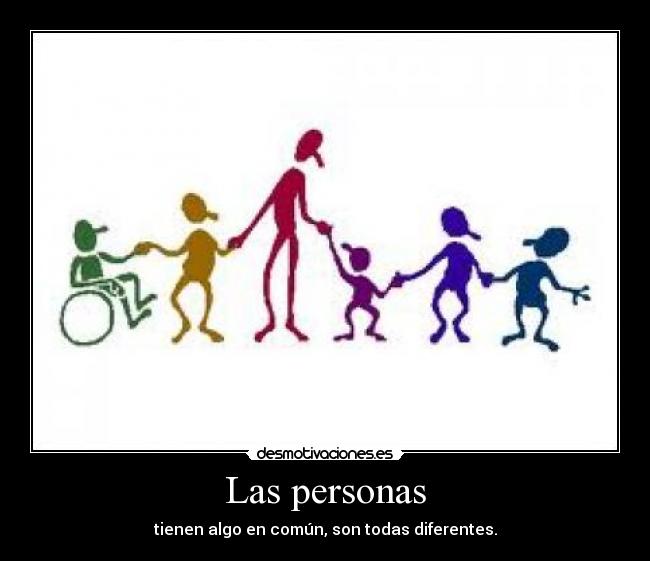 Las personas - 